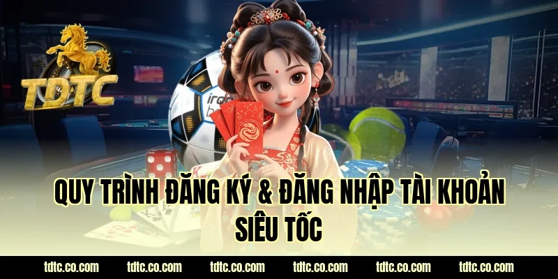 Quy trình Đăng ký & Đăng nhập tài khoản siêu tốc